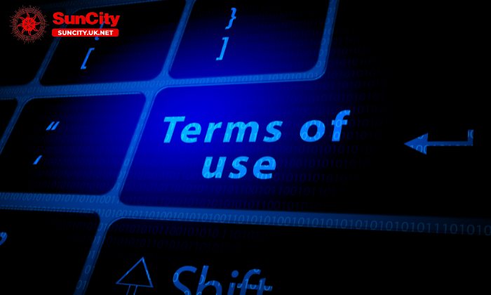 Nắm rõ điều khoản sử dụng Suncity