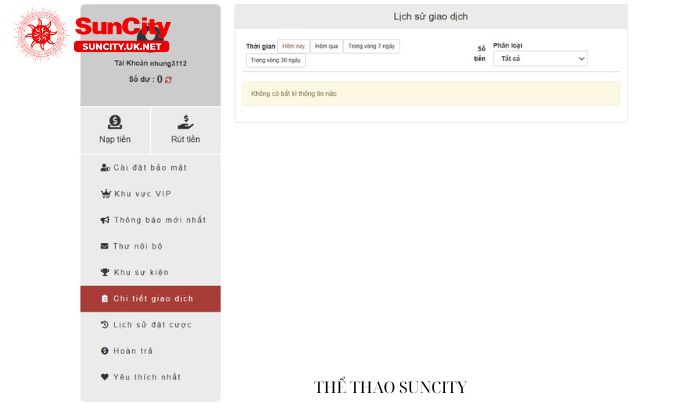 Điều quan trọng cần nắm được khi nạp tiền vào Suncity