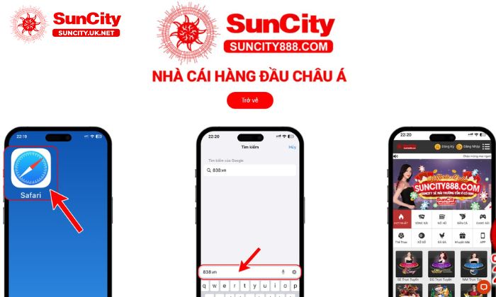 Thông tin cần nắm được khi tải app Suncity